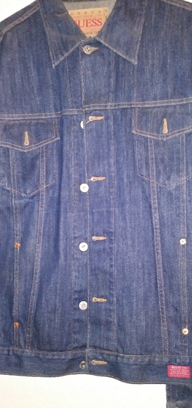 guess jean jacket and pants